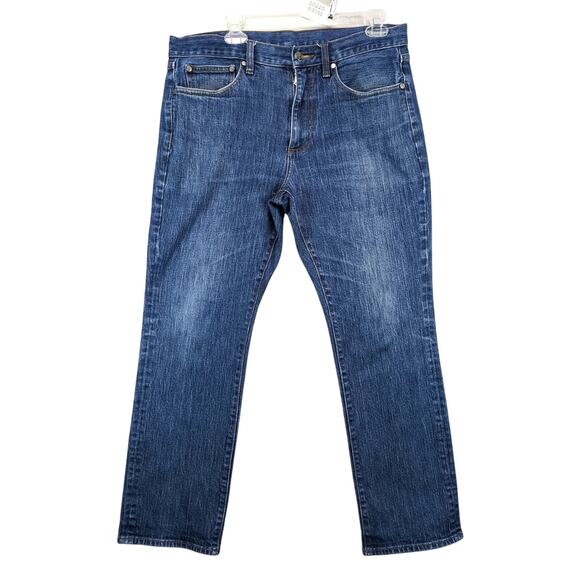 Brooks Brothers Jeans Men's 34x28 Stretch Denim Straight Fit Stonewashed Classic - Picture 1 of 10